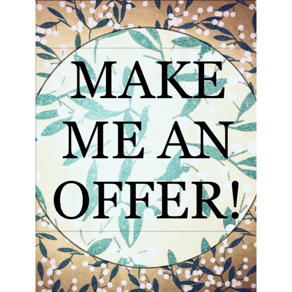 Make me an offer!
